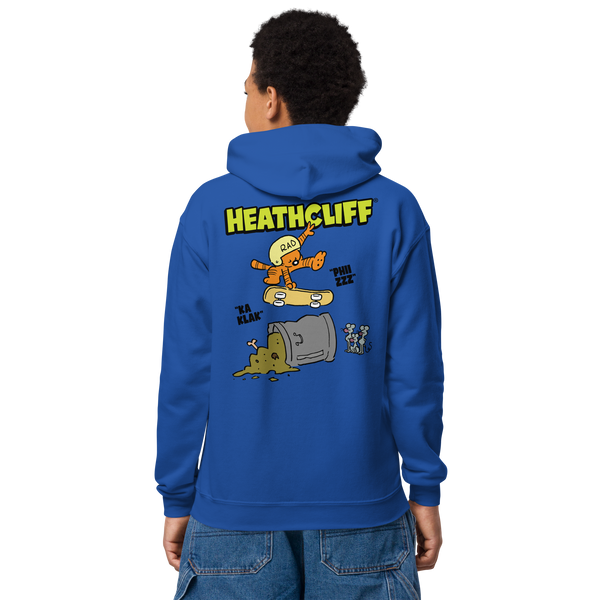 Heathcliff Skates Youth Heavy Blend Hoodie