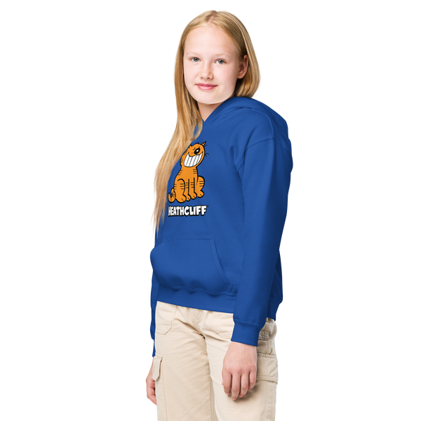 Heathcliff Smile Youth Heavy Blend Hoodie