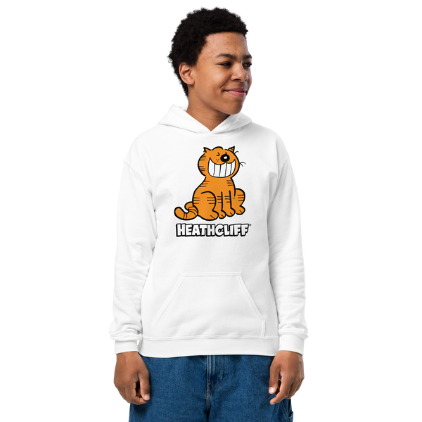 Heathcliff Smile Youth Heavy Blend Hoodie