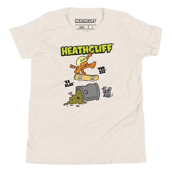 Heathcliff Skates Youth T-Shirt