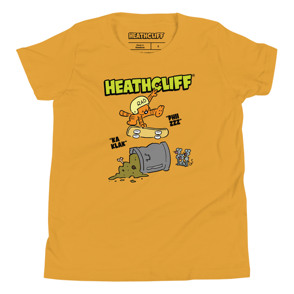 Heathcliff Skates Youth T-Shirt