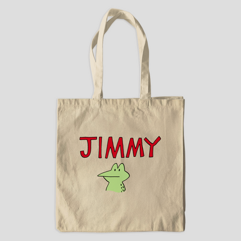 Jimmy Canvas Tote Bag