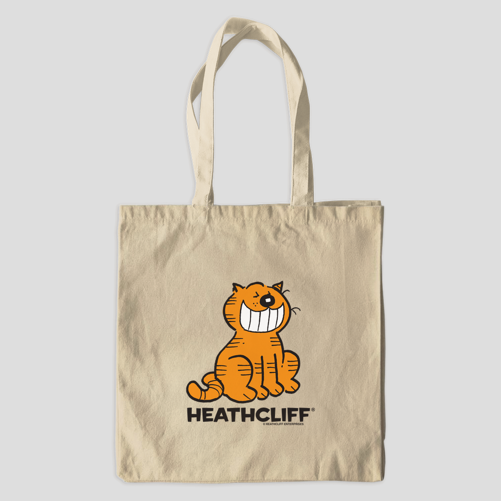 Heathcliff Smile Canvas Tote Bag