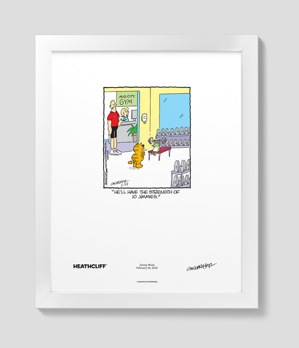 Jimmy 2/24/2023 Framed Print