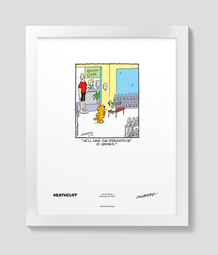 Jimmy 2/24/2023 Framed Print