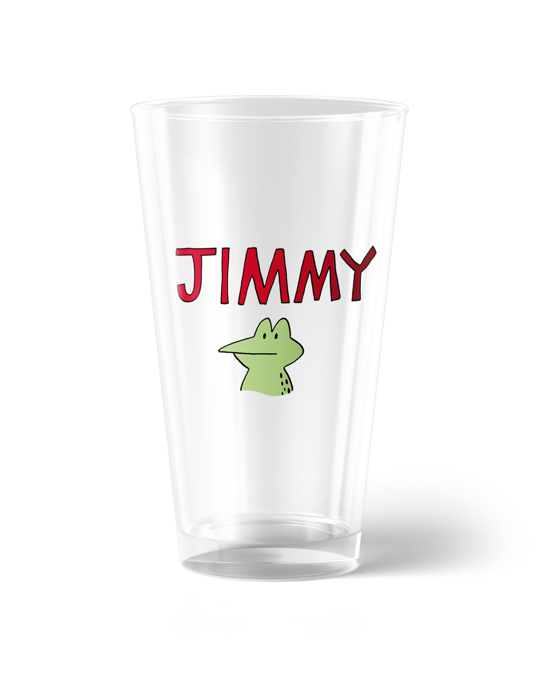 Jimmy Pint Glass