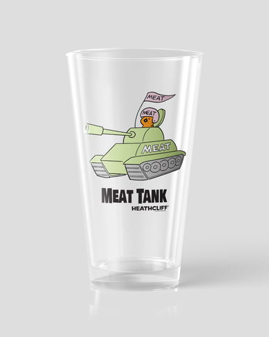Meat Tank Pint Glass